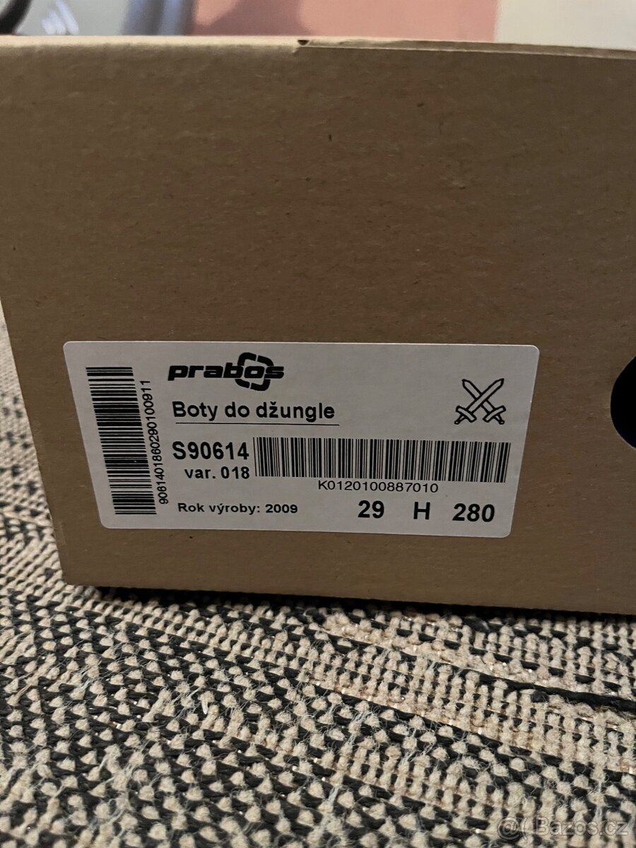 Prabos, AČR boty do džungle 29-280 (EU43) - 3