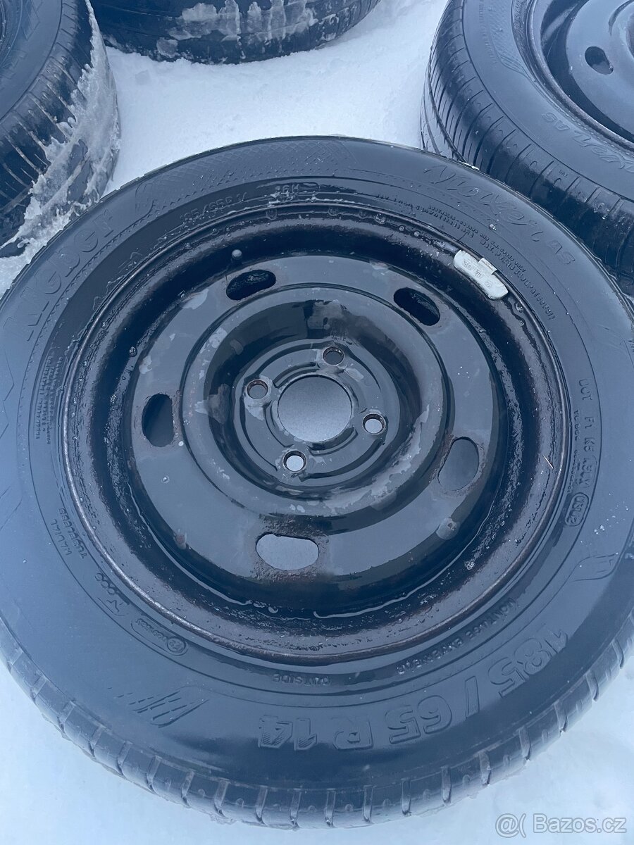 Plechové kola 4x100 R14 - 3
