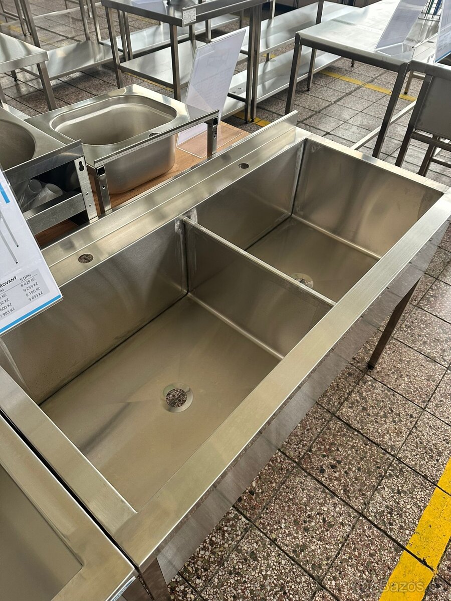 Nerezový dvojdřez - 3