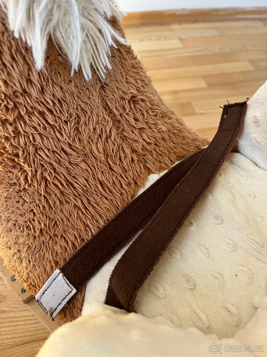 Plyšový houpací kůň - 3