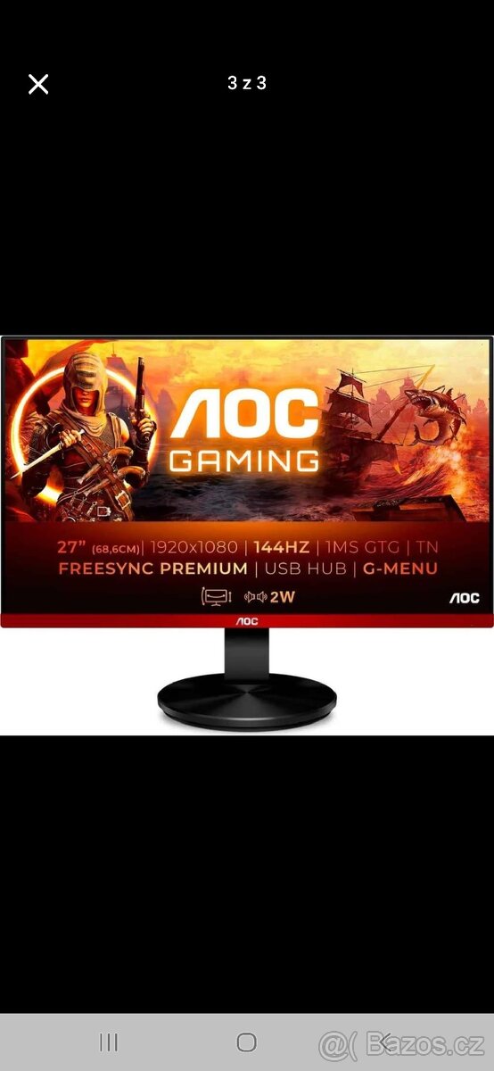 Herní pc s monitorem 16gb ram - 3