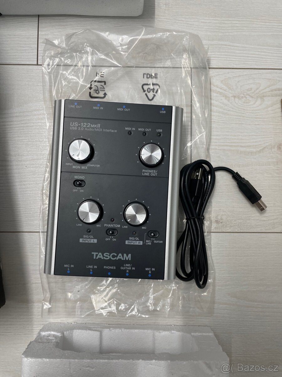 Tascam US-122 MK II – USB audio/MIDI - 3
