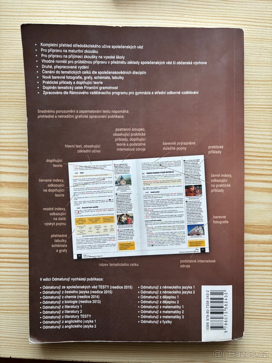 Učebnice "Odmaturuj Ze společenských věd" - 3