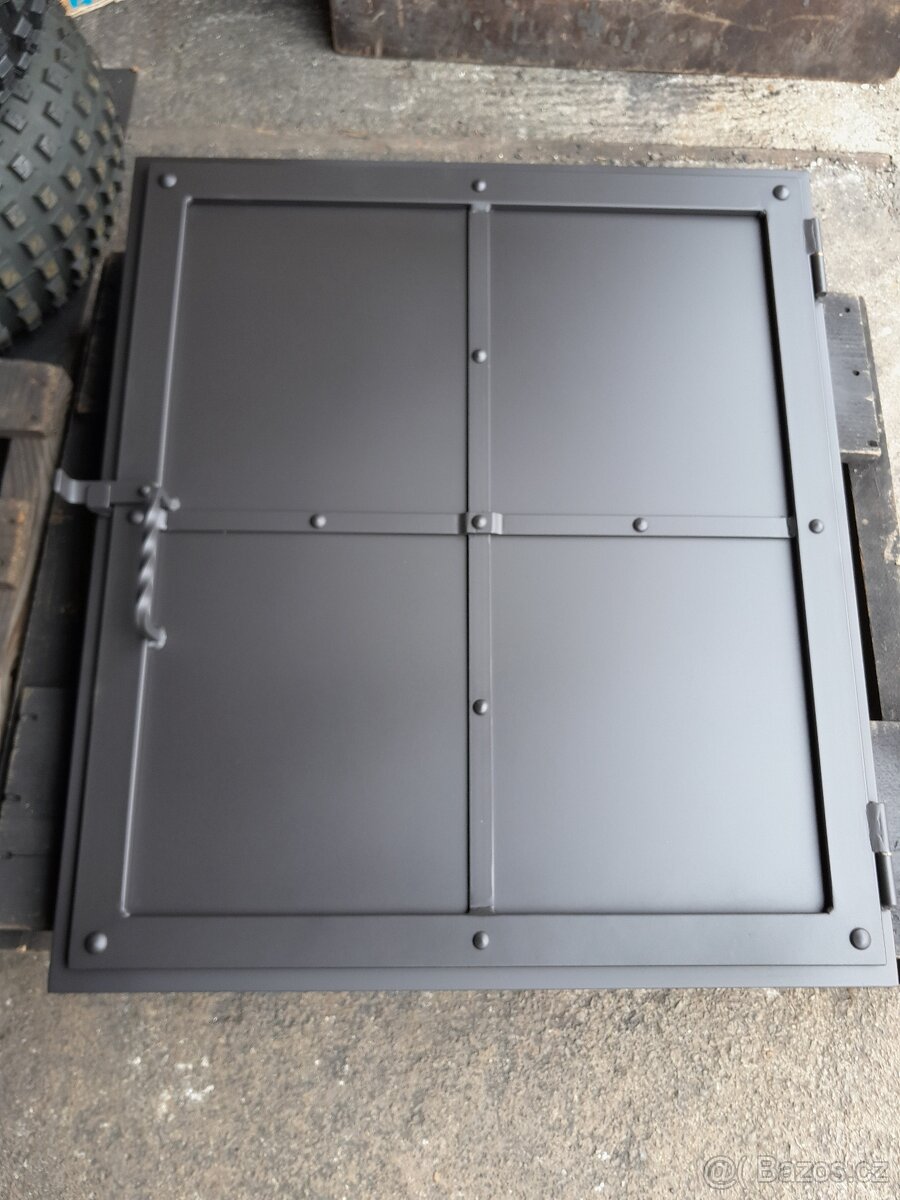 Set dvířek k udírně a topeništi - 3