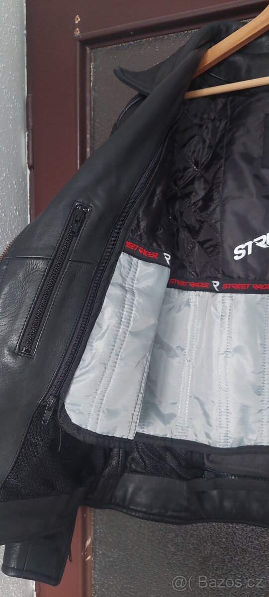 Dámská bunda na motorku křivák Street Racer Amber - 3
