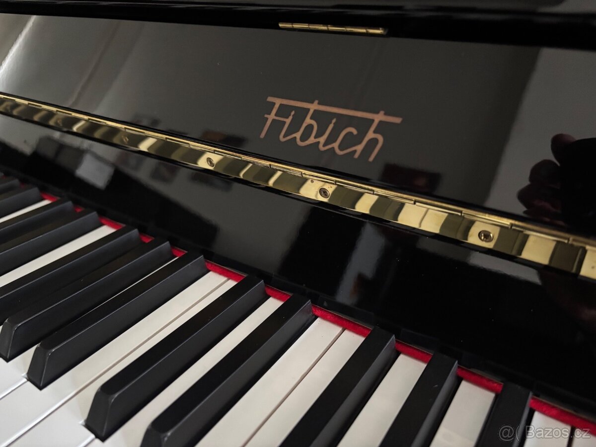 Klavír - české černé piano Fibich 015PC - 3