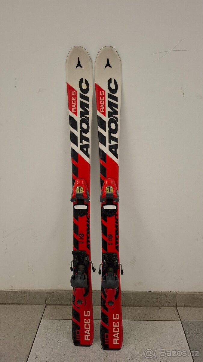 Dětské lyže Atomic 110 + lyžáky Nordica 22-22,5 - 3