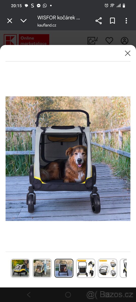 Kočárek pro velké psy - 3