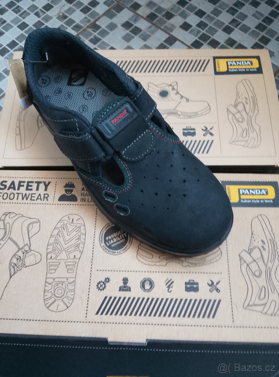 Pracovní boty panda - 3