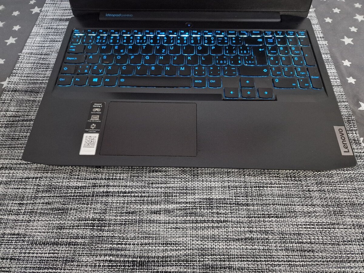 8 Jádrový Lenovo Ideapad Gaming 3 na hry filmy hudbu atd - 3