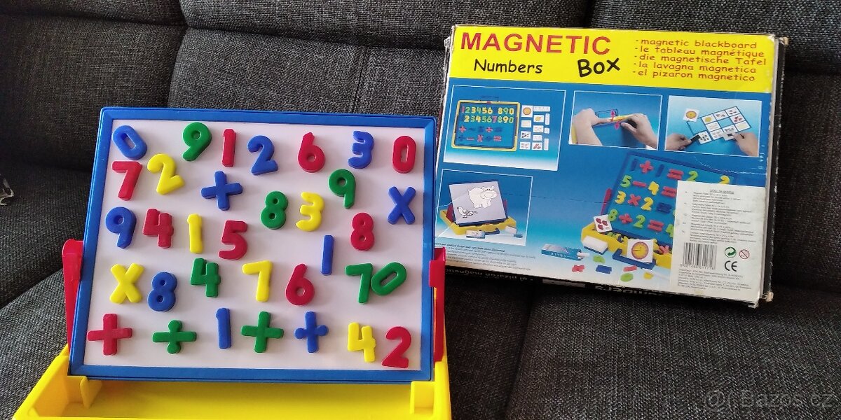 magnetická tabule, Stolní hra, zvířata mix, mikádo, kytara - 3