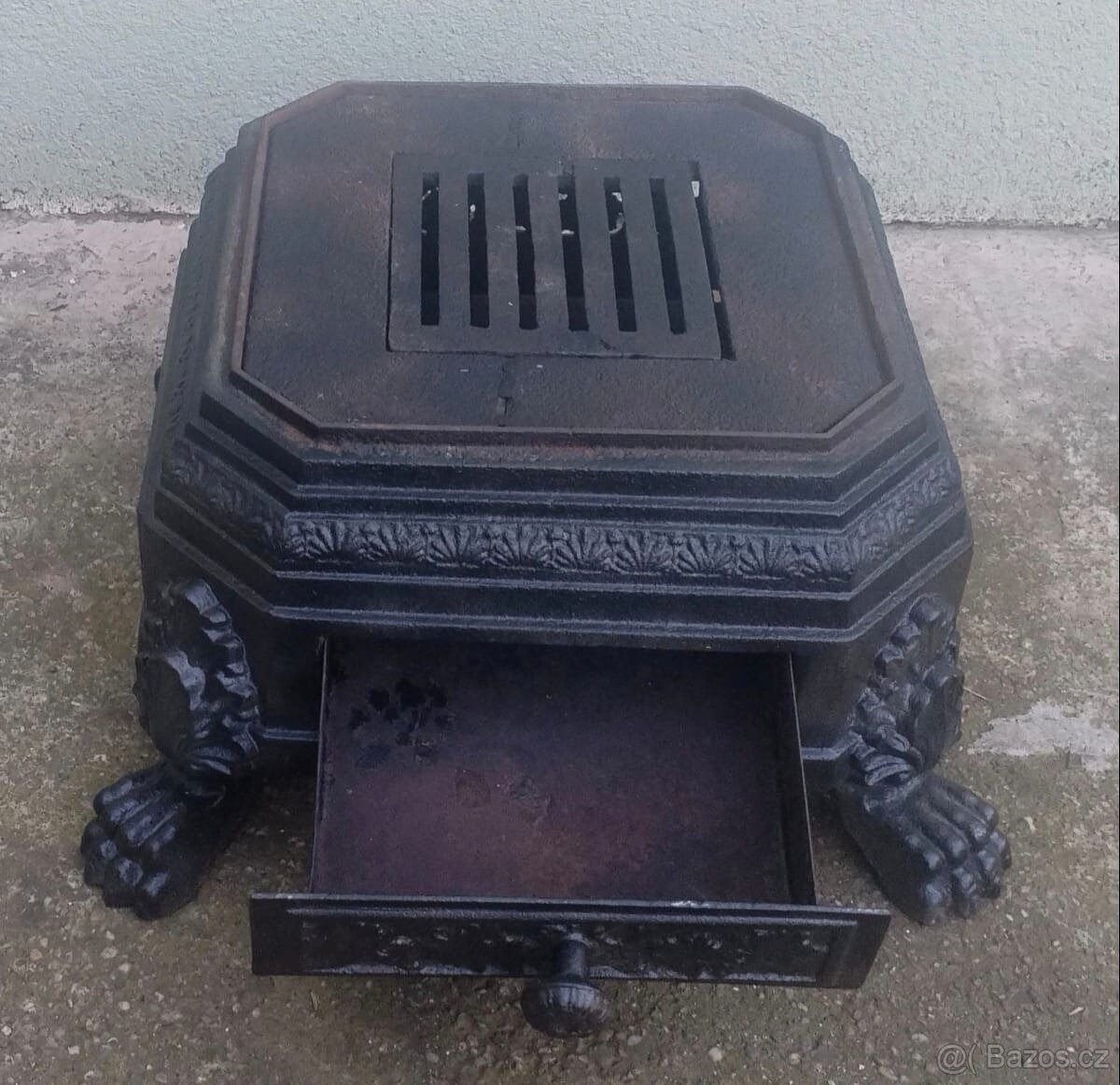 Starožitná litinová kamna - 3