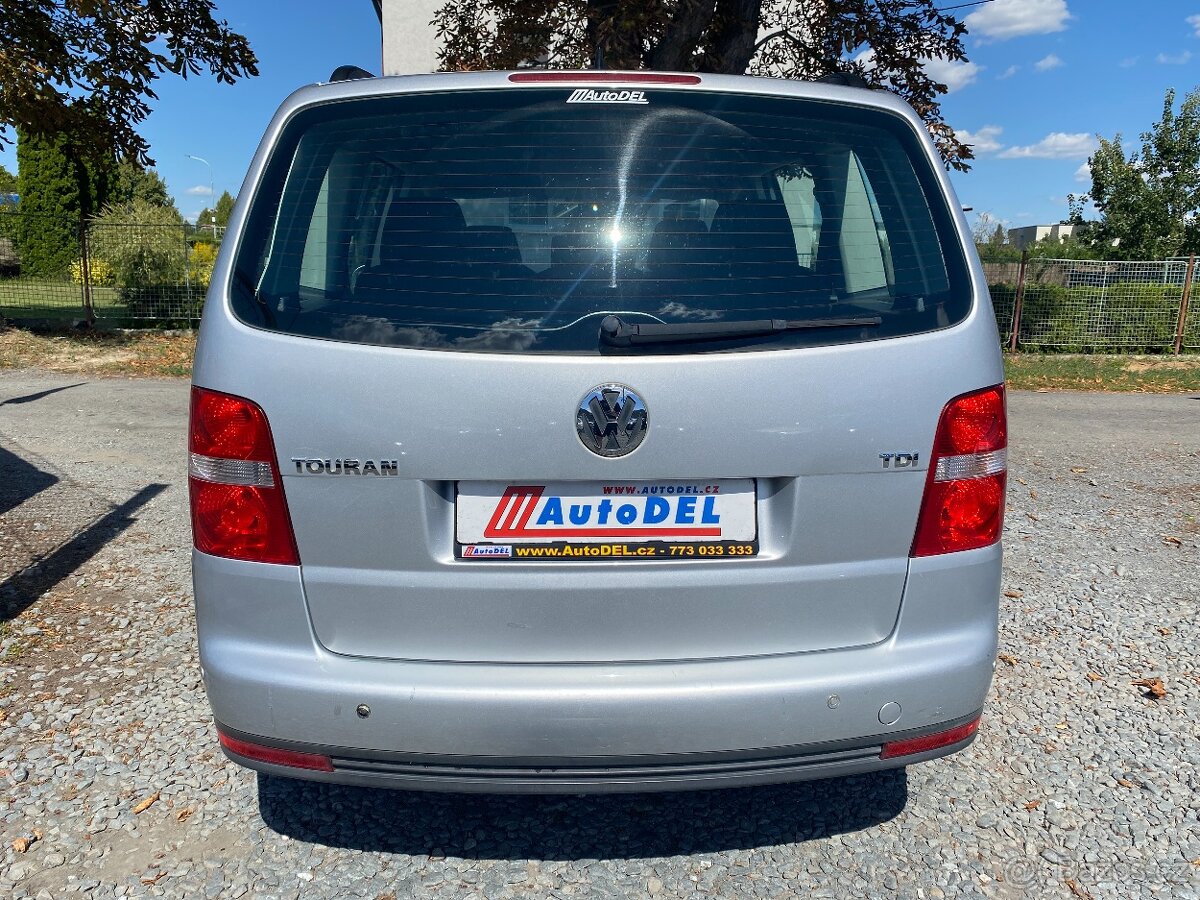 VW Touran 1,9 TDi Serviska, ALU, Tempomat - 3