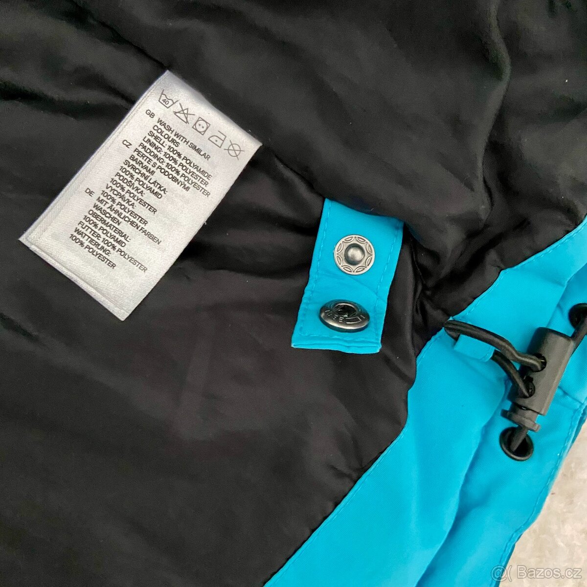 Chlapecká zimní lyžařská bunda vel. 130, 7-8 let - 3