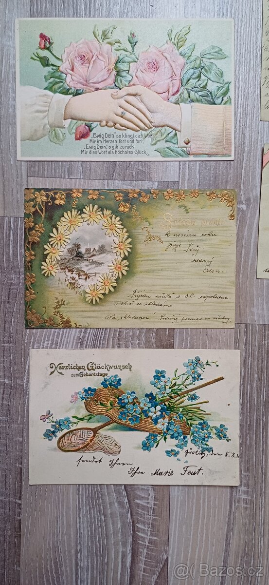 Stare pohledy Přání mix - 3