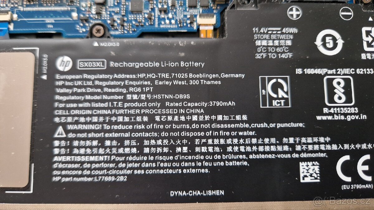 HP ProBook x360 435 G7 na náhradní díly - 3