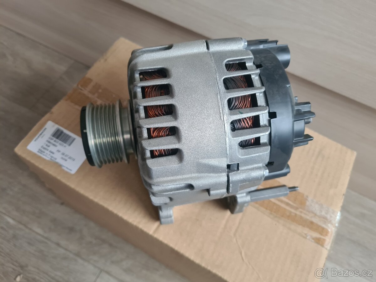 NOVÝ Alternátor 140A - Fabia 2, Roomster -ORIGINÁL - 3