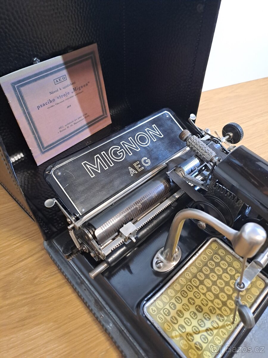 Psací stroj Mignon N'3 - 3