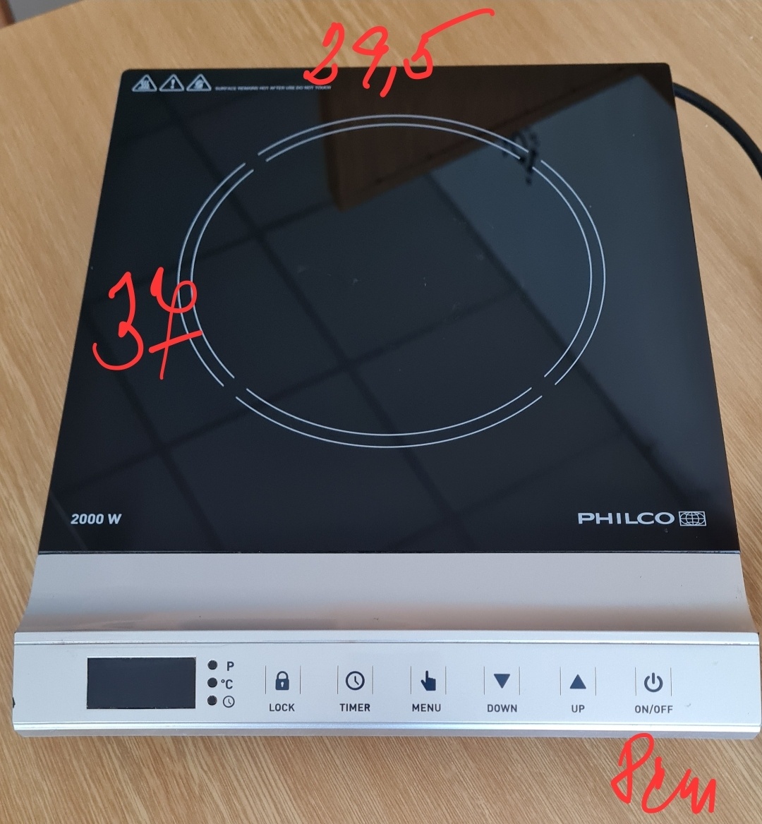 Indukční vařič PHILCO PHCP 1620 - 3