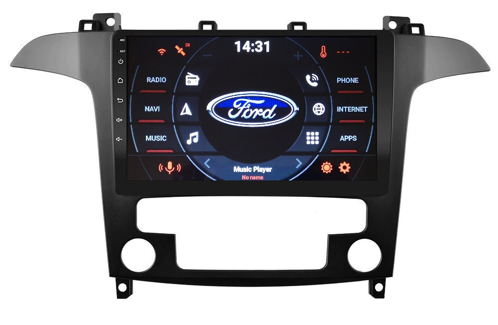 9" FORD S-MAX - ANDROID 14 - GPS rádio - 3