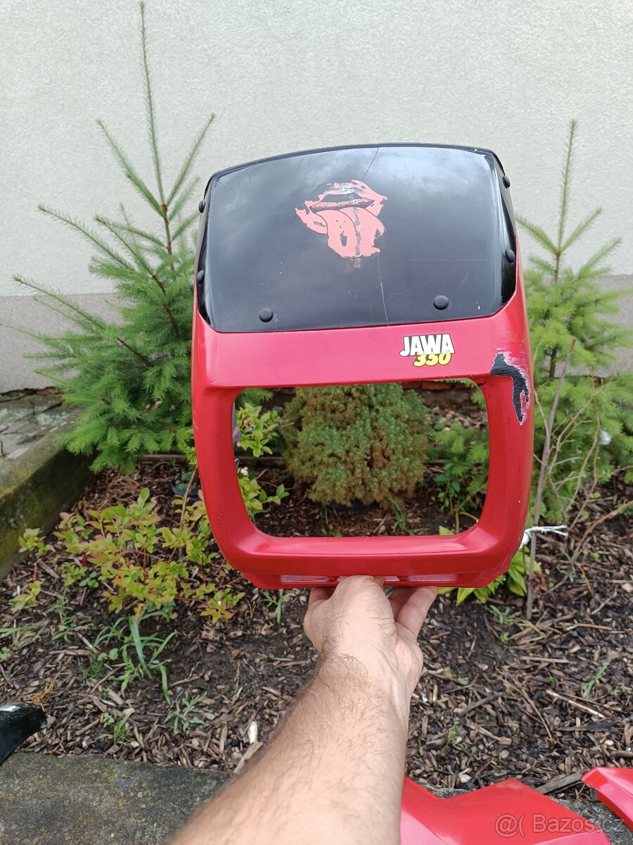 Jawa 350/640 sada plastů - 3