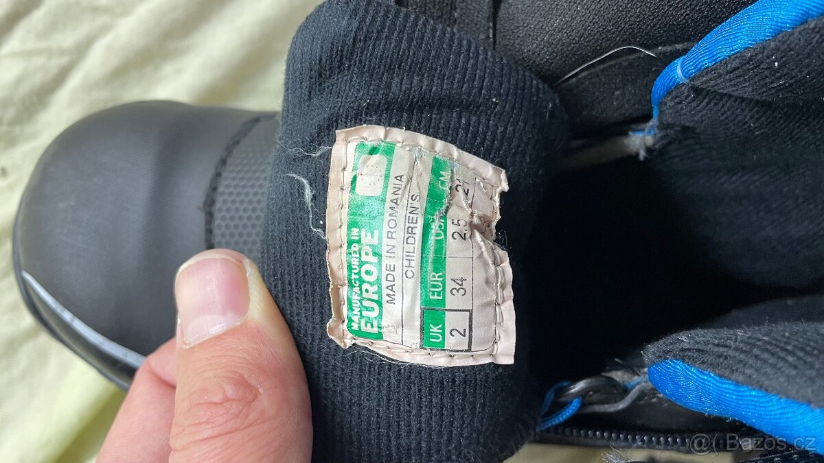 Salomon R/combi JR, dětské boty na běžky vel. 34 - 3