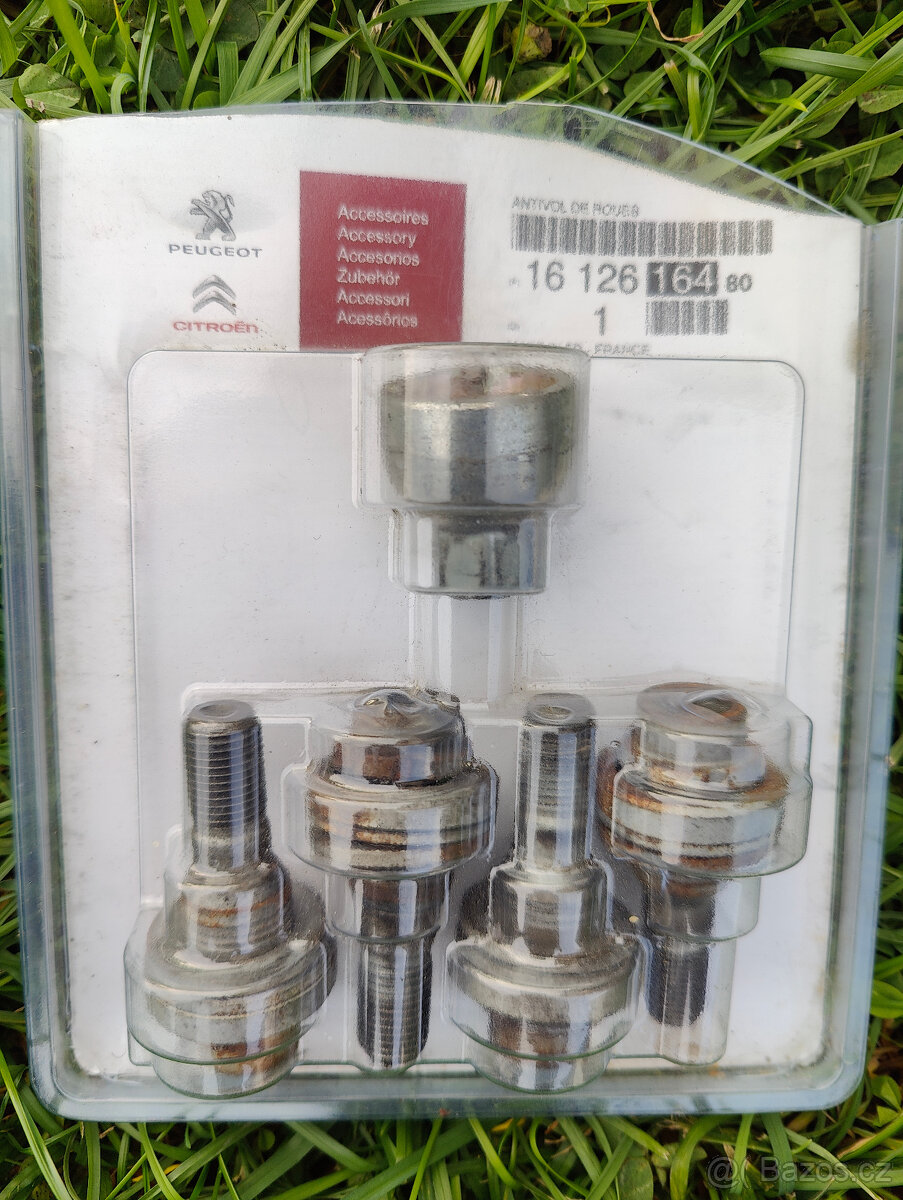 Bezpečnostní šrouby-originální sada pro alu disky - 3