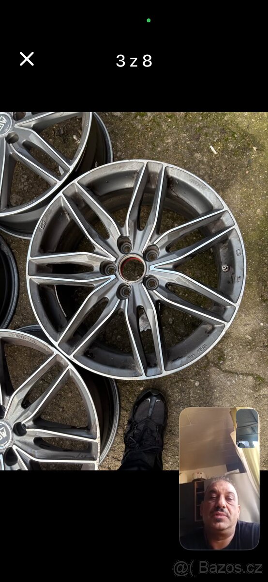 Alu kola 5x112 r 18 - 3