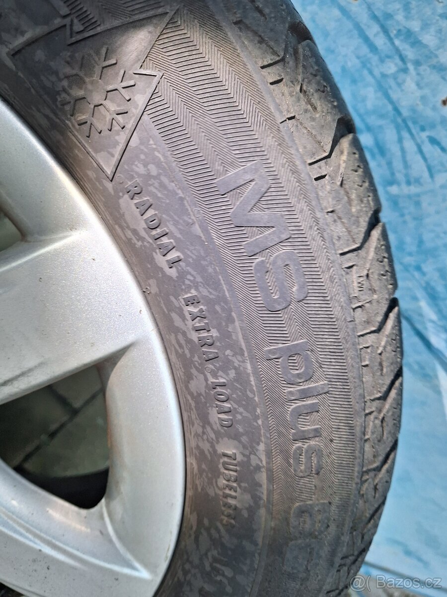 Kola 5x98, Citroen C8 zimní pneu - 3