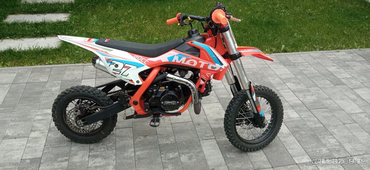 Xmotos XB27 Semi-Automatic 90cc 12/10 dětská motorka - 3