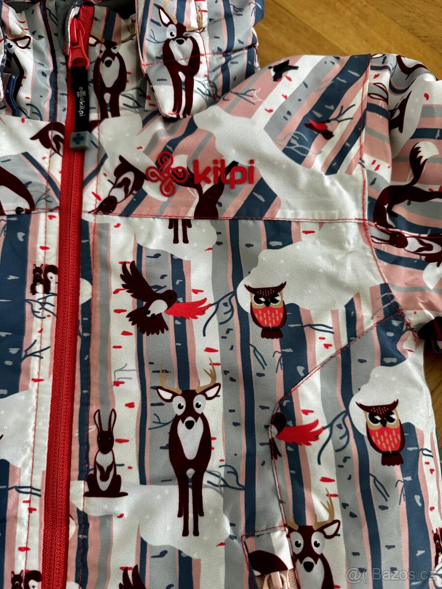 Dětská lyžařská bunda KILPI JENOVA-JG, vel. 86 - 3