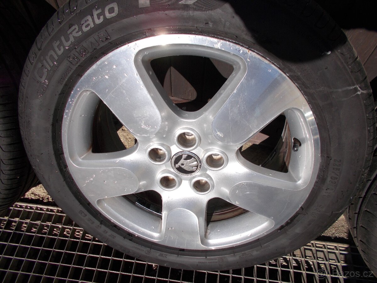 skoda octavia 2,scaut, alu kola 225/50/17,proteus - 3