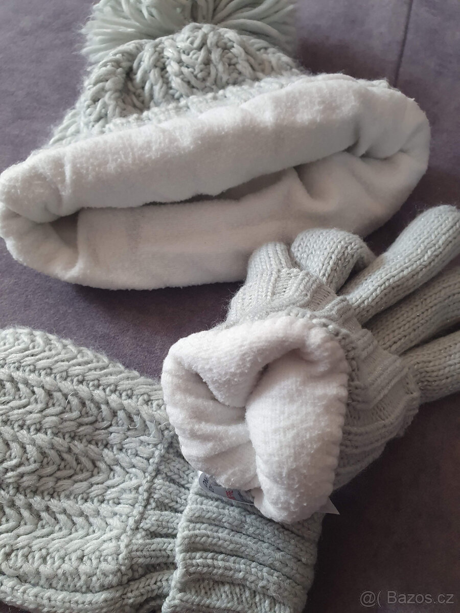 George zateplená čepice a rukavice - 3