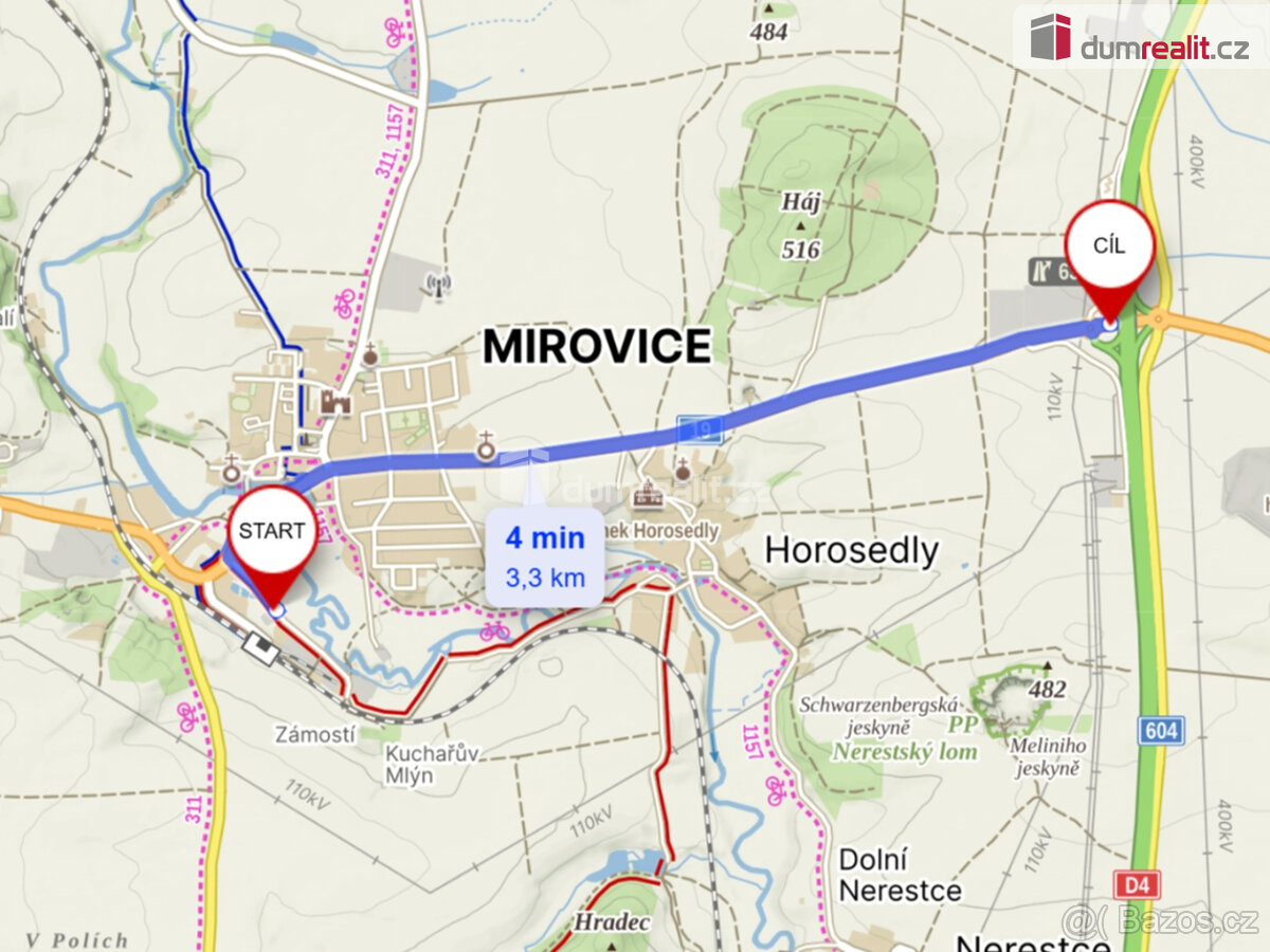 Prodej, hala, sklad, U vodárny, Mirovice - 3