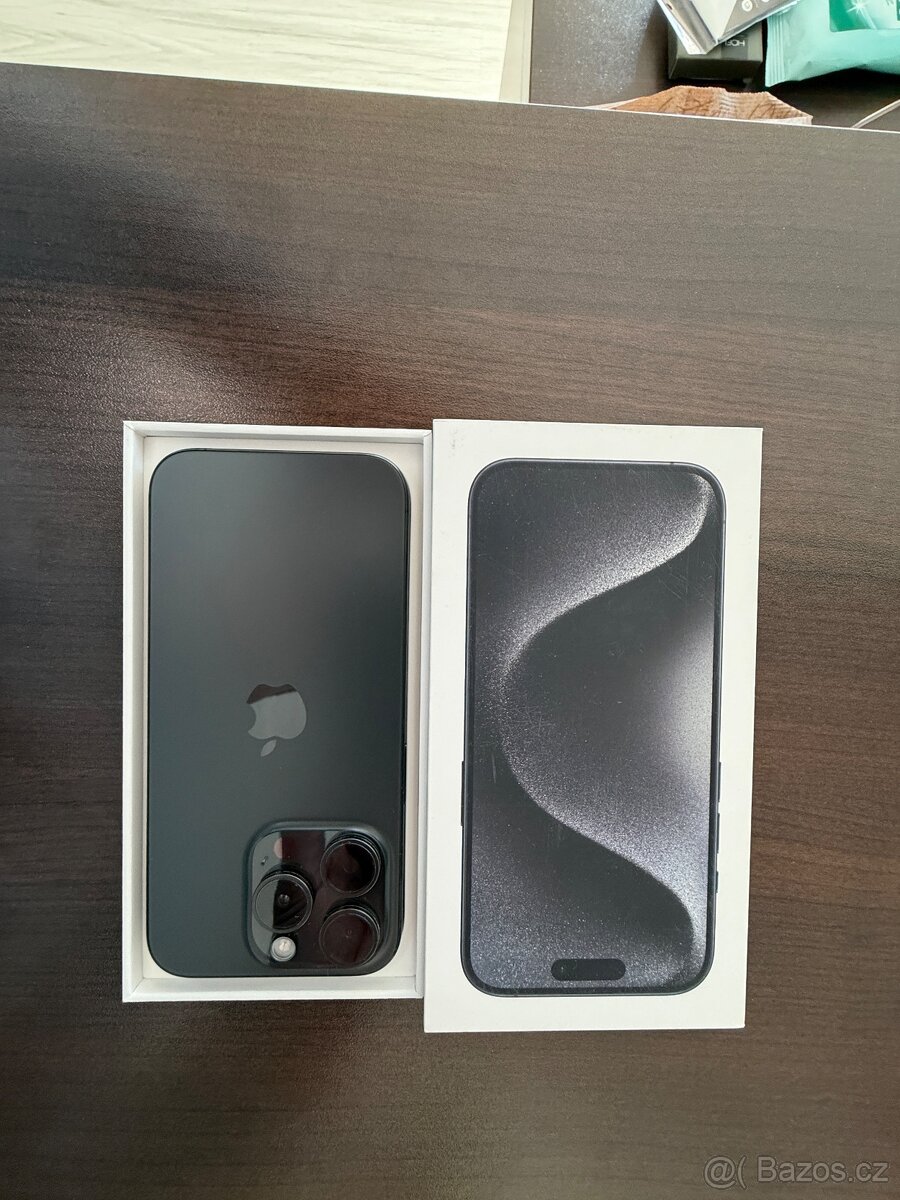 IPhone 15 pro 128GB black titanum vesmírně černý - 3