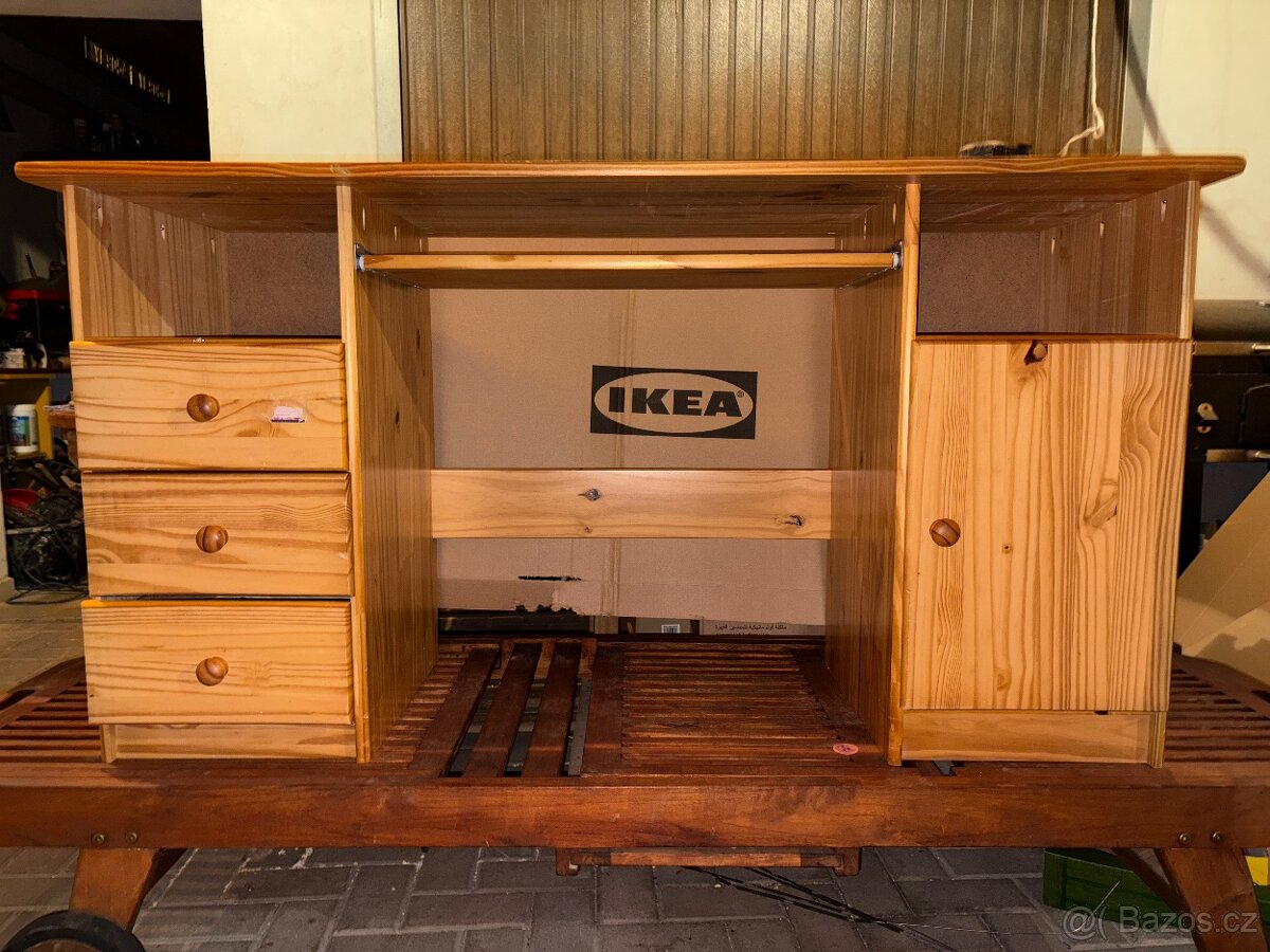 Dětský psací stůl masiv borovice - 3