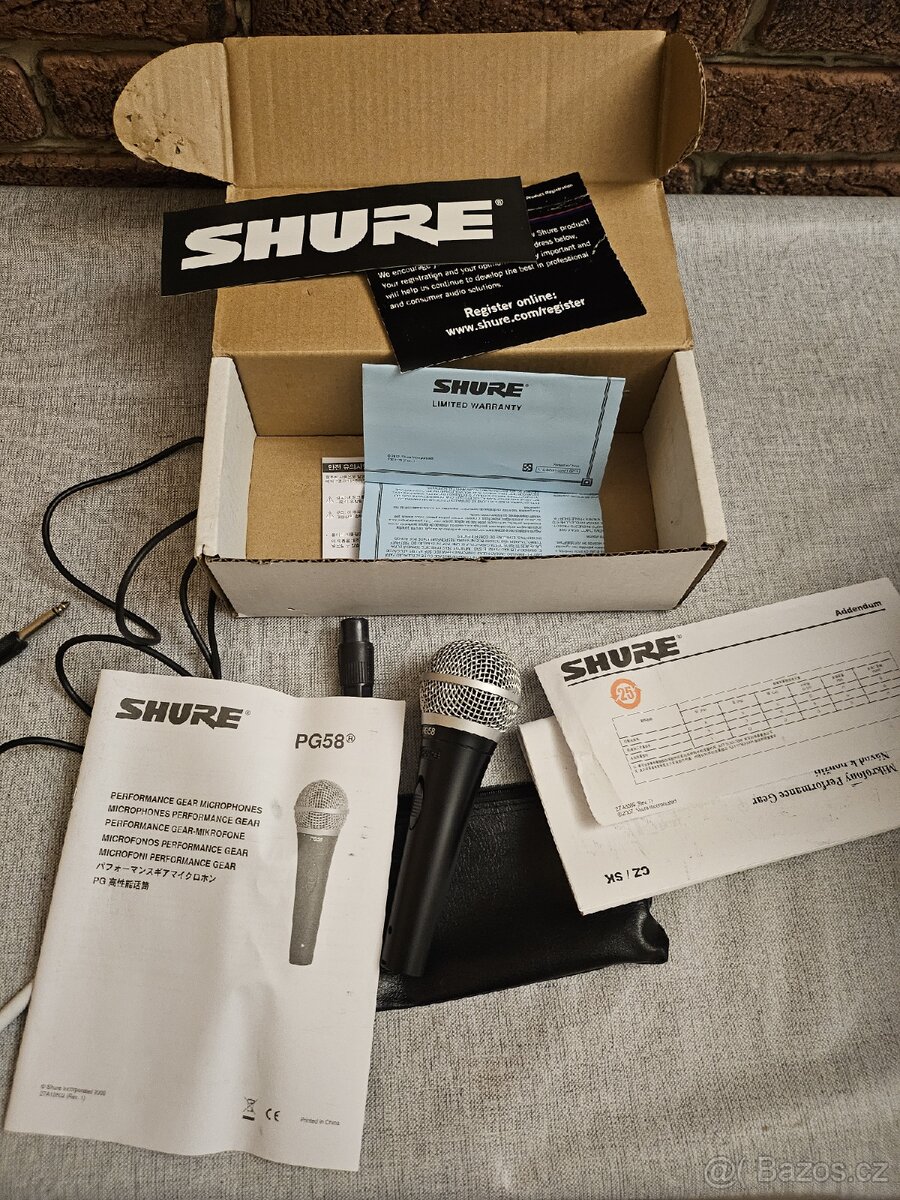 Shure pg58 - 3