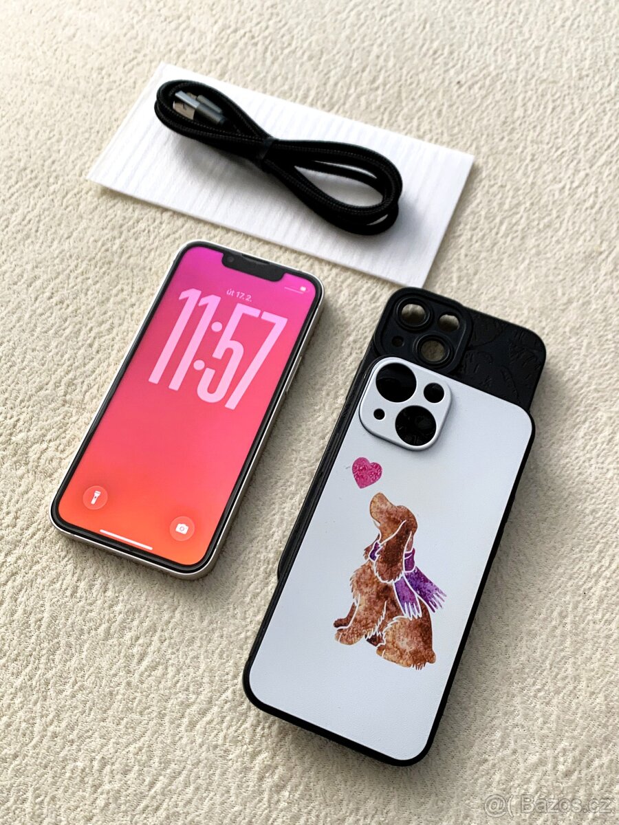 Apple Iphone 13 mini silver 128GB s novou baterii 👍 - 3