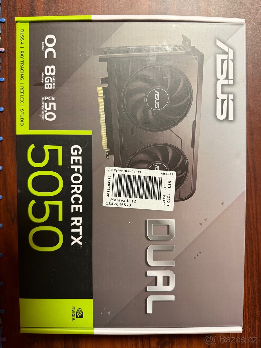 Asus dual rtx 5050 8g OC - nová - 3