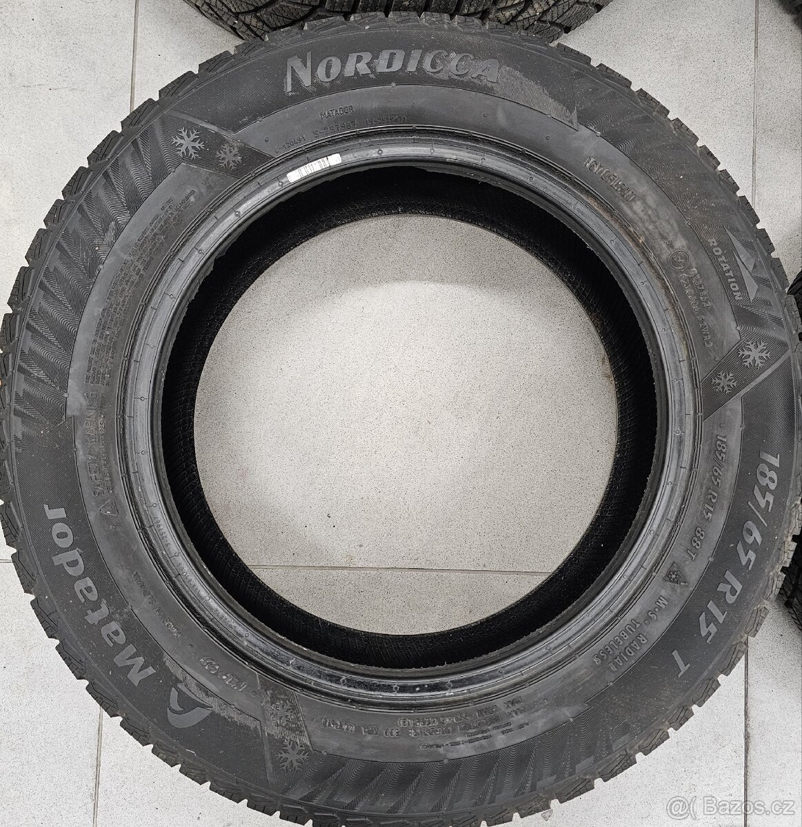 Zimní pneu 185/65 r15 (DOT2021) MATADOR 6,5-8,5mm - 3