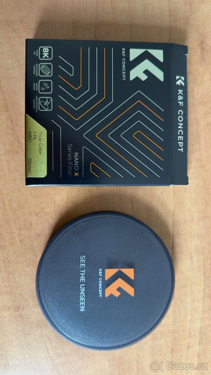 K&F CONCEPT CPL 82mm NANO-X nový - 3