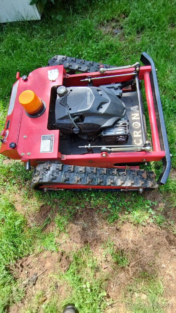 Svahová sekačka na dálkové ovládání. - 3