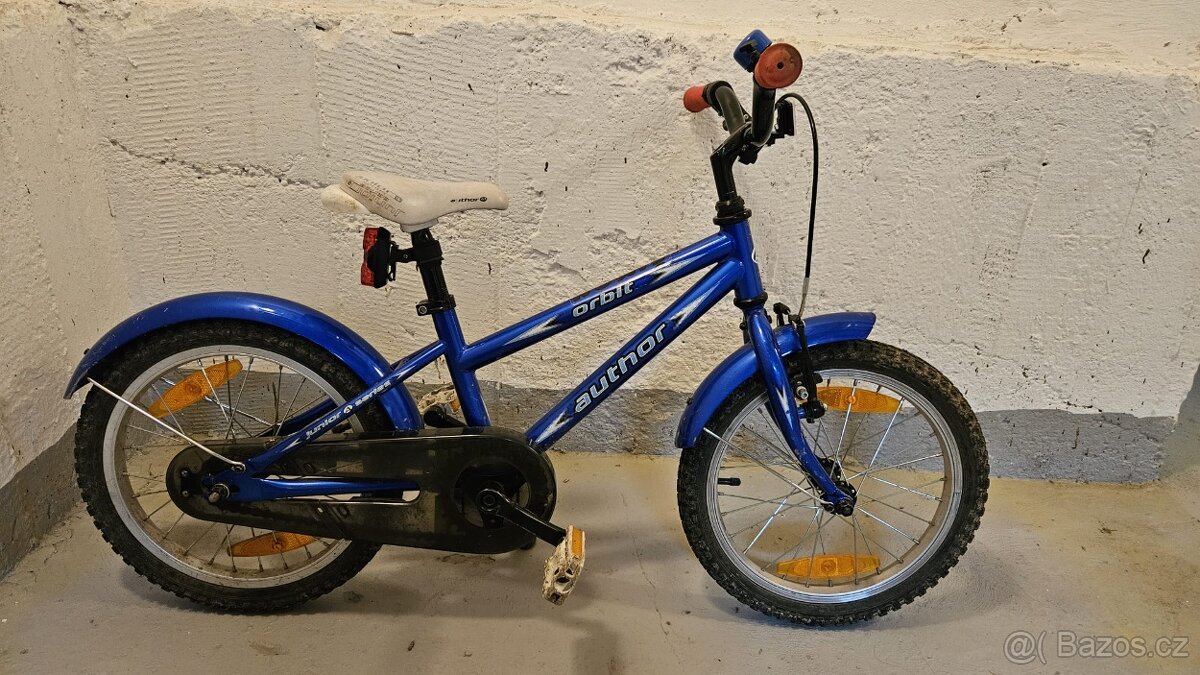Modré dětské kolo Autor Orbit 16 - 3