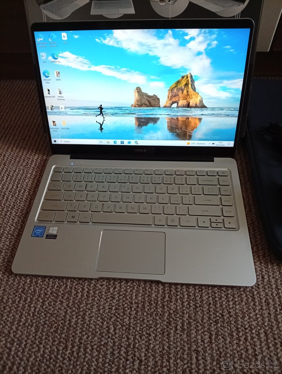 UMAX Celokovový 14,1" Visionbook 14Wg Pro 1920x1080 - 3