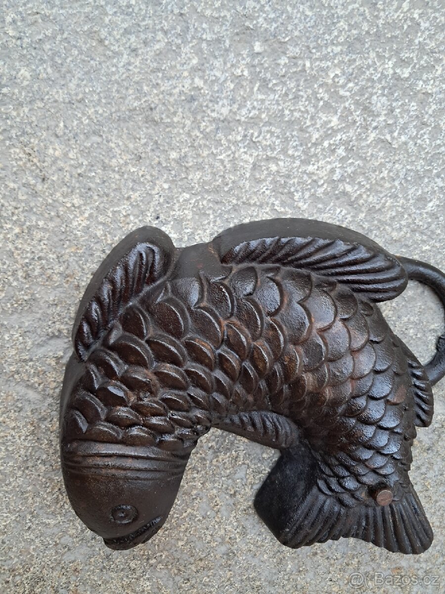 Litinová forma ve tvaru ryby - 3