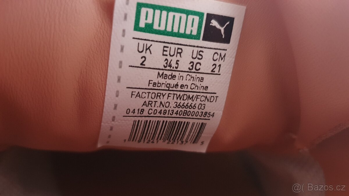dívčí tenisky Puma, vel. 34,5 - 3