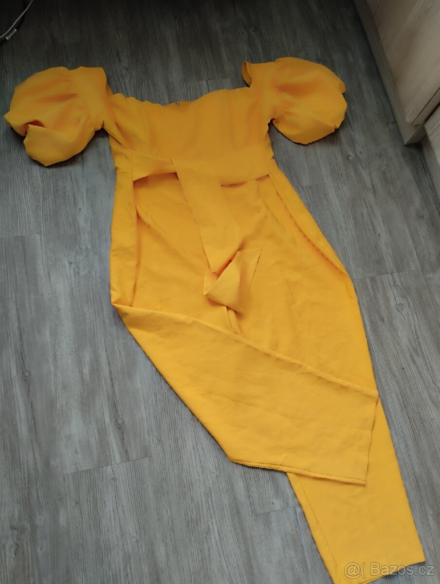 Vypracovaný značkový overal s vázačkou, zn. Asos, v. 52 - 3