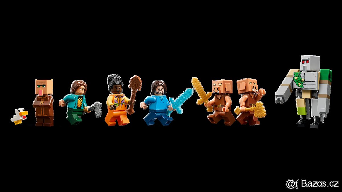 LEGO Minecraft Movie 21273 Útok na vesnici - 3