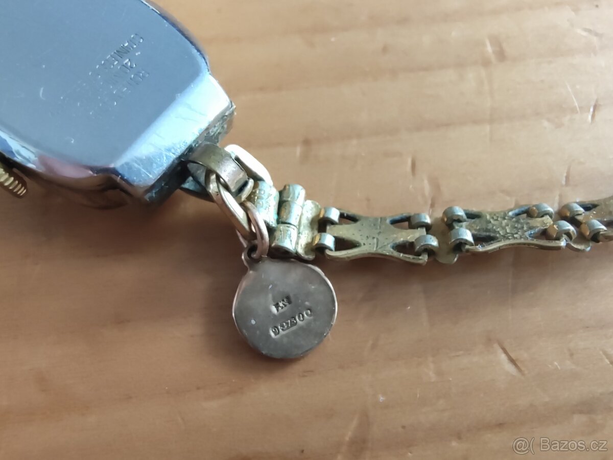 Art Deco mechanické starožitné hodinky Andrew - 3