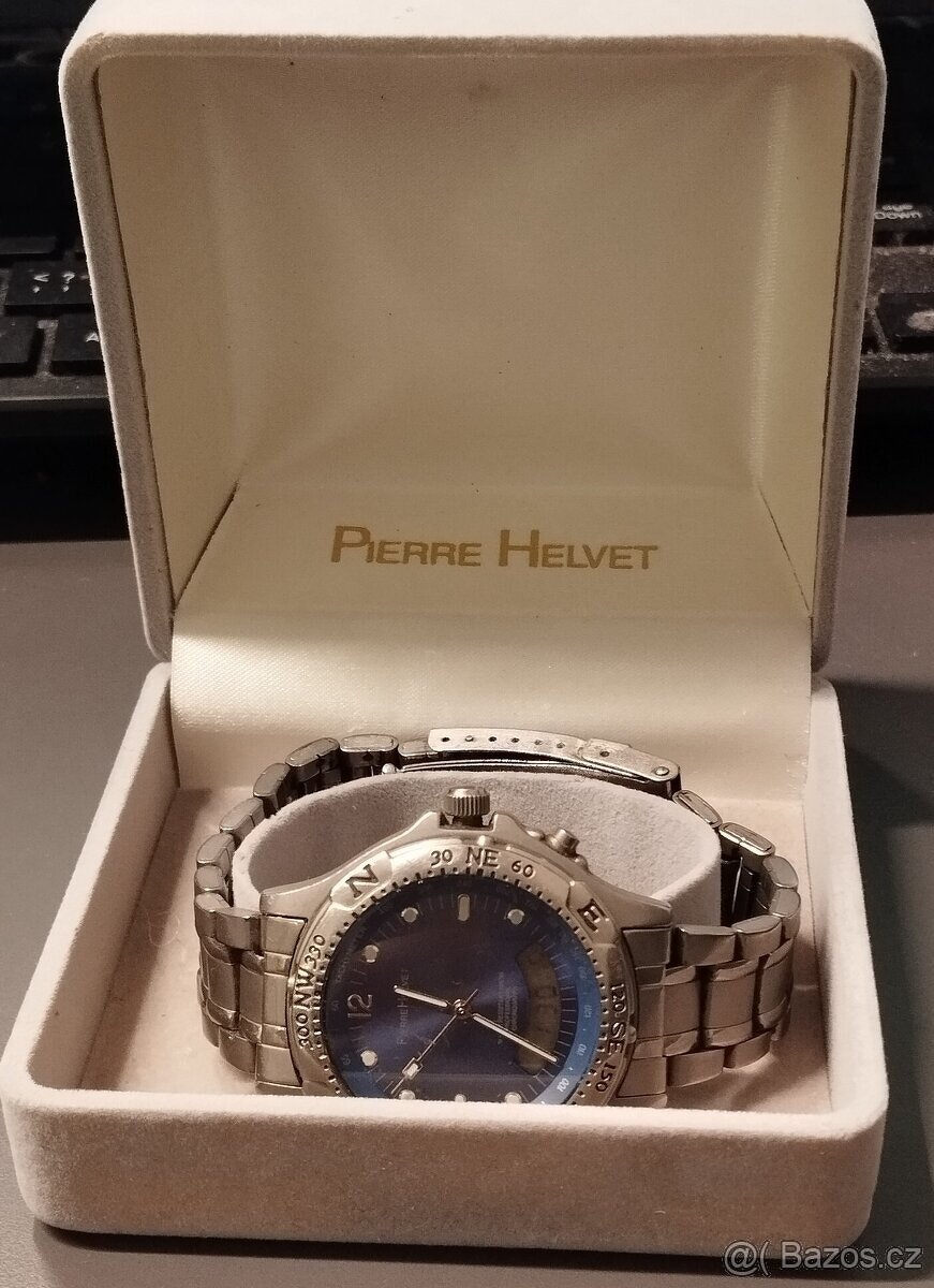 Pánské hodinky PIERRE HELVET TITAN _ NOVÁ BATERIE 👍👍👍 - 3